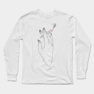 IN LOVING HANDS - smoke Long Sleeve T-Shirt